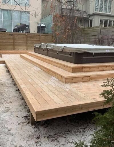 Ferrari Fences Custom Deck and Stairs