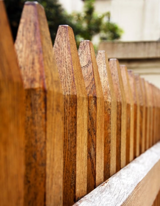 Ferrari Fences wood post fence